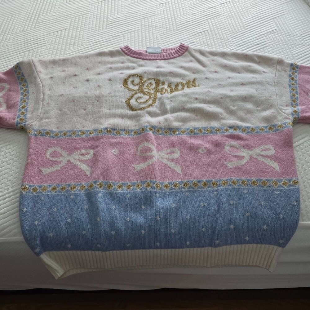 GISOU HOLIDAY SWEATER